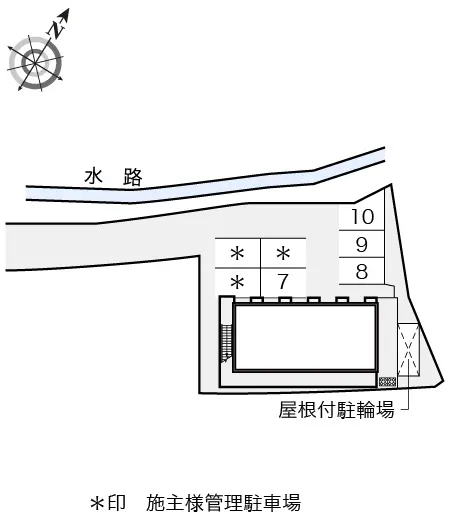 ★手数料０円★明石市二見町福里　月極駐車場（LP）